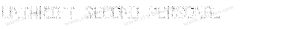 Unthrift Second Personal字体转换